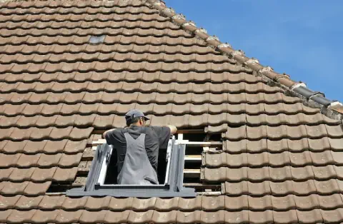 Pose de velux - Hénouville